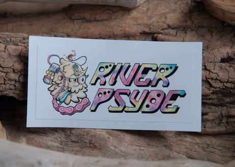 RIVER PSYDE / water resistant decal
