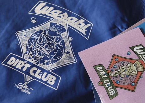 WASABI DIRT CLUB /  NYLON COACH JACKET