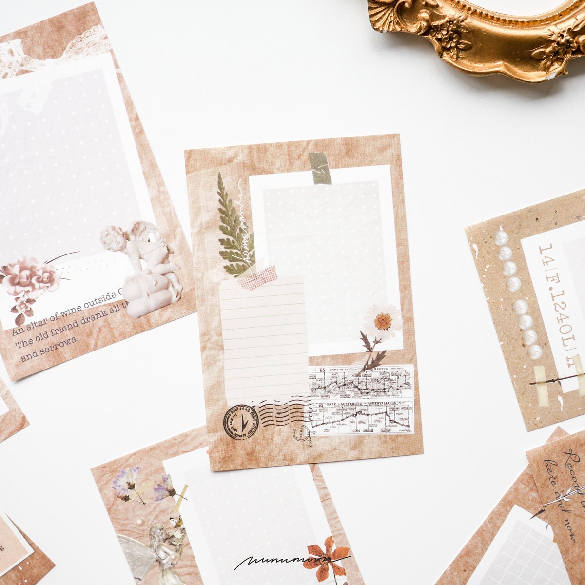 新作全部set♡140枚　A4デザインペーパー＆コラージュシート　ジャーナル 新作全部set♡140枚A4デザインペーパー＆コラージュシートジャーナル