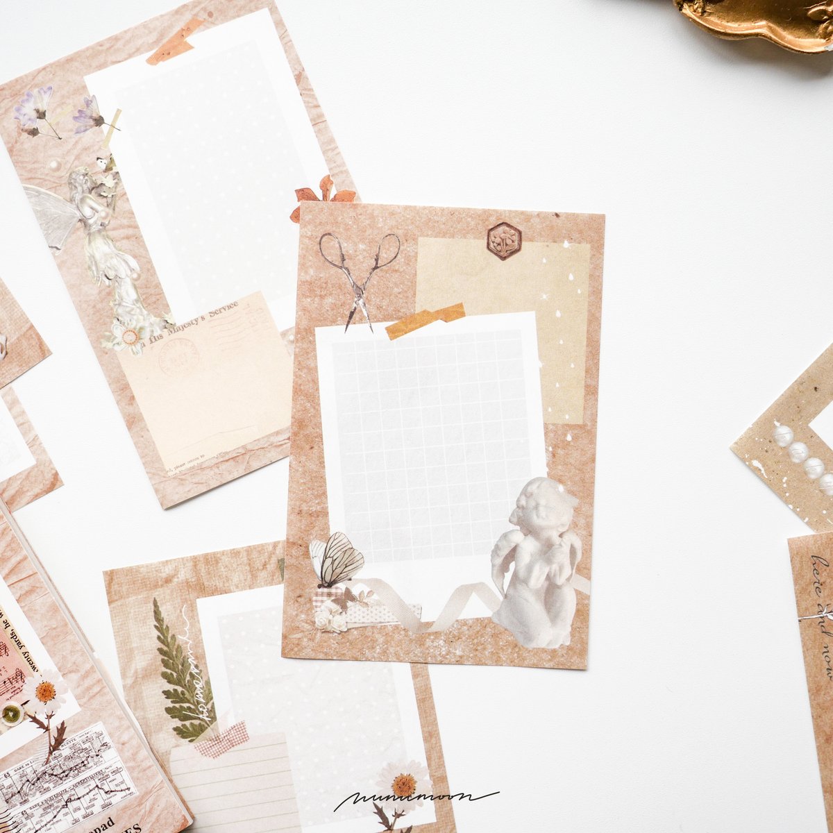 ♥600枚（各200枚）♥両面デザインペーパー♥コラージュ♥包装紙♥ ♥600枚（各200枚）♥ブラック♥両面デザインペーパー♥コラージュ