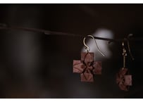 cross柿渋 ピアス or イヤリング