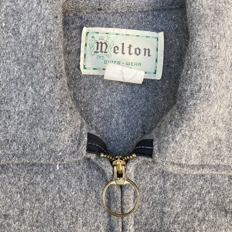 80's Vintage》Melton Outer-Wear Swing Top jacke