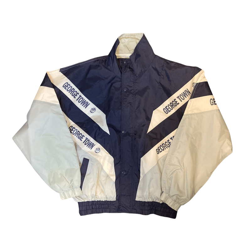 90's VINTAGE》GEORGETOWN HOYAS NYLON SET UP | M