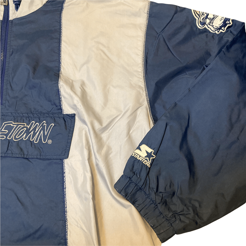 90's STARTER》GEORGETOWN HOYAS NYLON JKT | Mo'