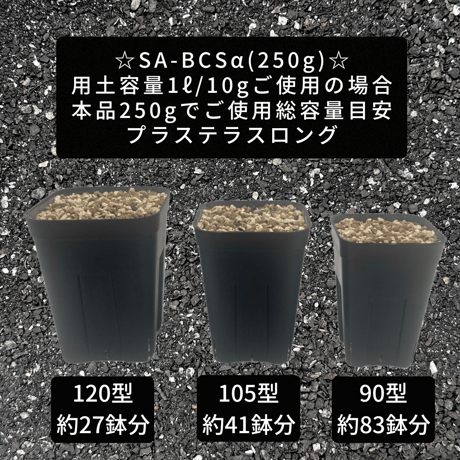 New 微生物複合有機肥料 ✴︎SA-BCSα✴︎ 250g 2パック