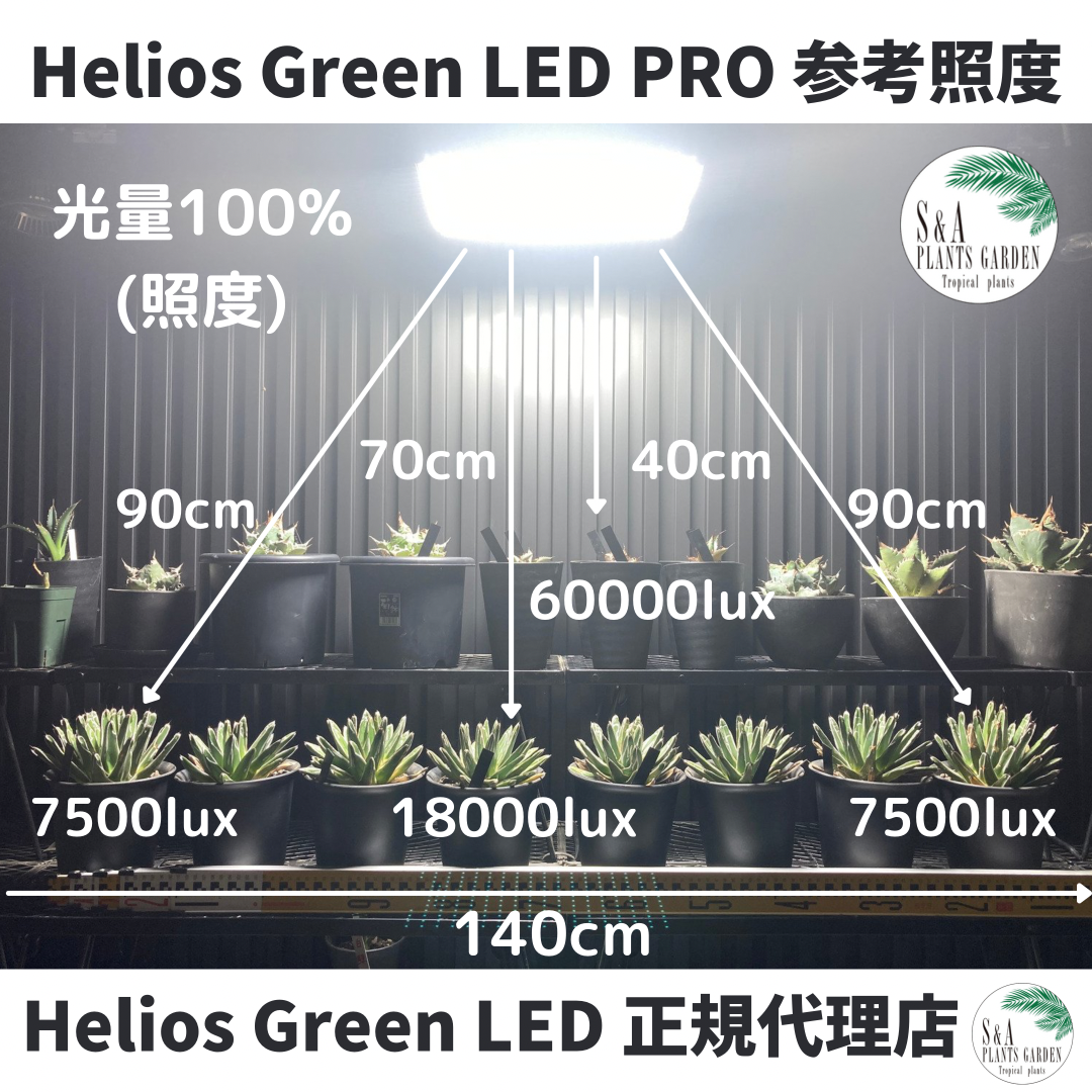 植物育成led ライト　HELIOS GREEN LED ヘリオスグリーン