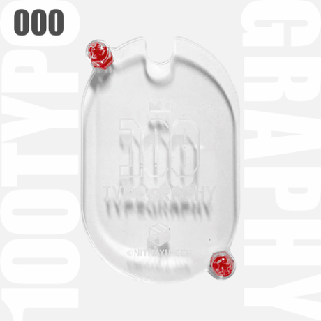 【受注生産】100TYPO/000専用カバー