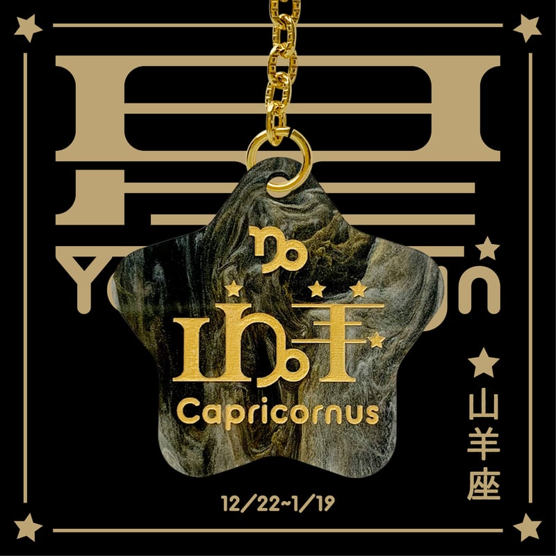 3月中旬順次発送】星YourSignキーホルダー/魚座 | にちた屋さん