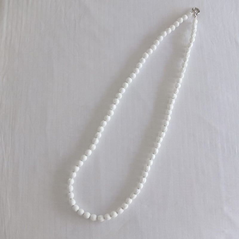 White cotton ball strap | yoep