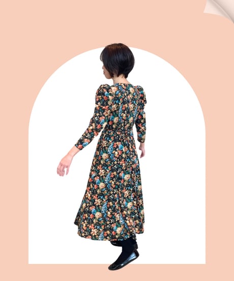 リクエストにお応えして再入荷♡　《型紙》ギャザースリーブワンピース/ブラウス