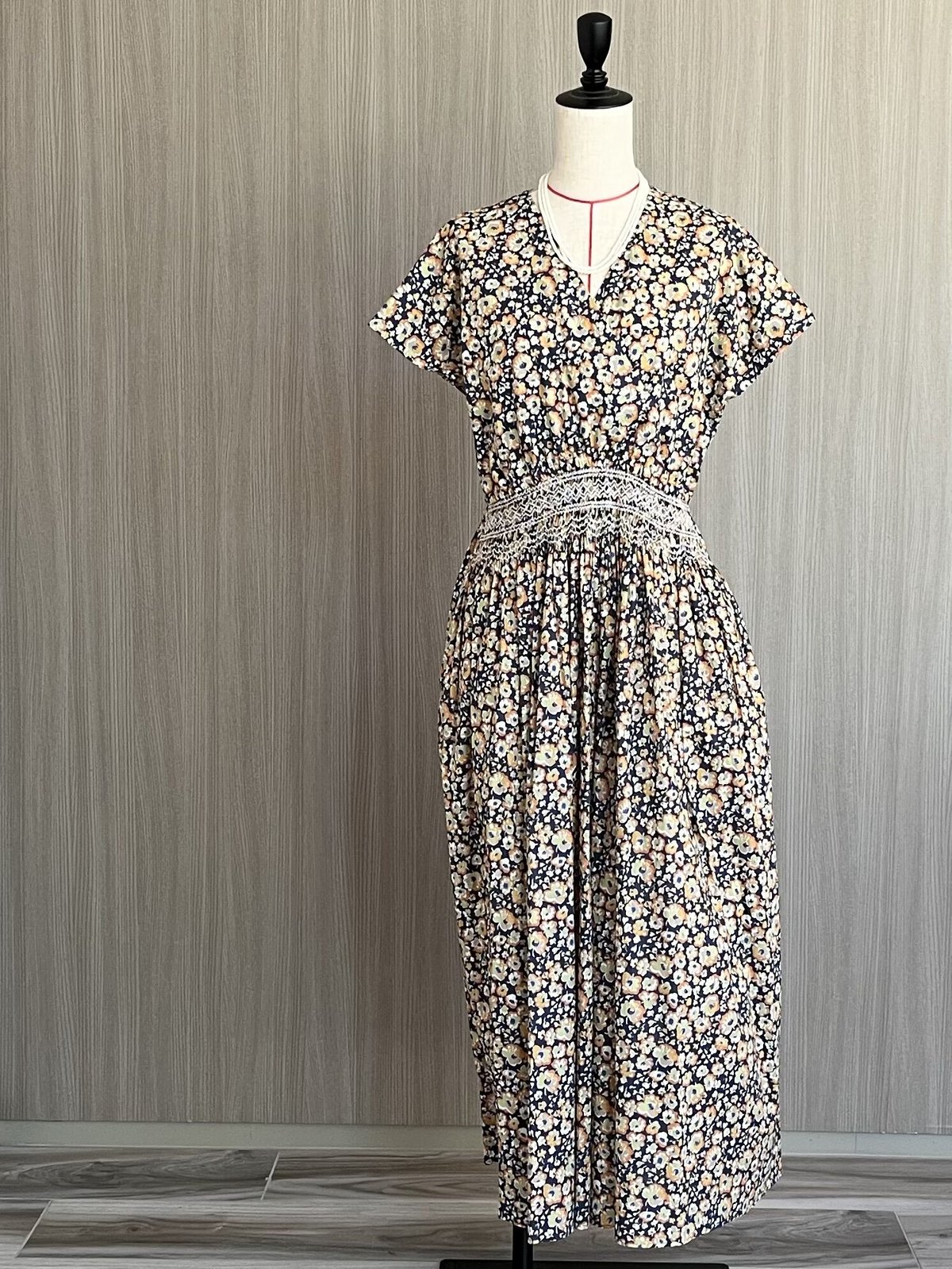 リバティ　カシュクールワンピース　授乳服 fit=scale-down,w=1200