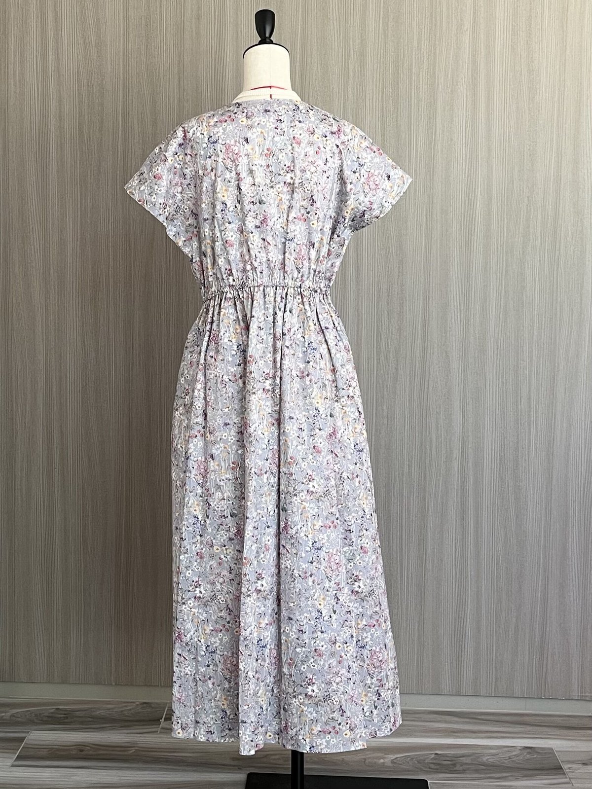 リバティ　カシュクールワンピース　授乳服 授乳ワンピース（カシュクール） | 《appure》リバティ