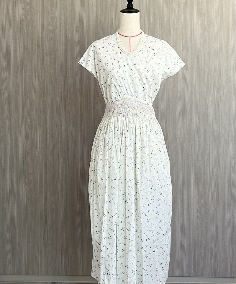 リバティ　カシュクールワンピース　授乳服 授乳ワンピース（カシュクール） | 《appure》リバティ・ファブリック