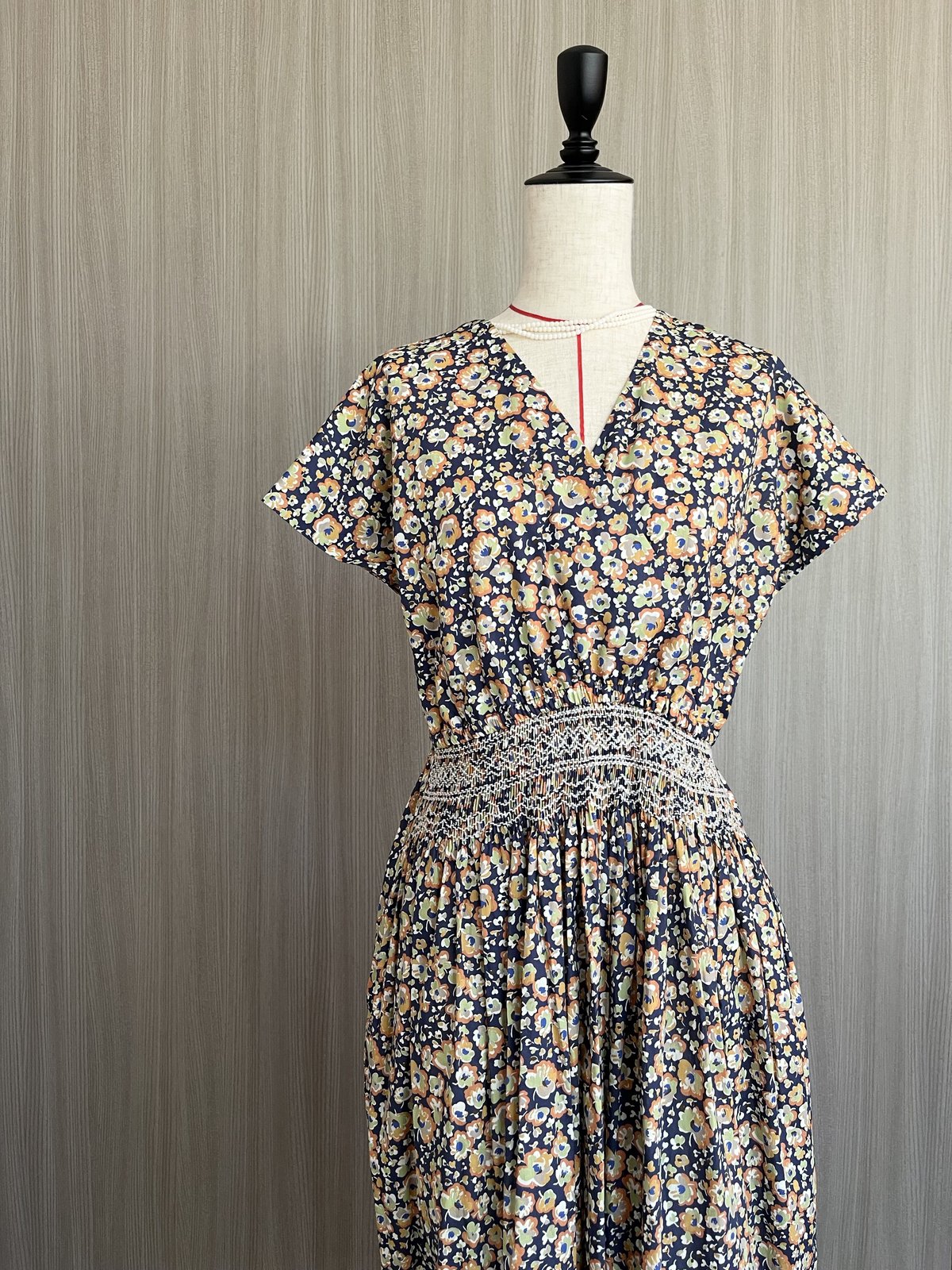 リバティ　カシュクールワンピース　授乳服 fit=scale-down,w=1200