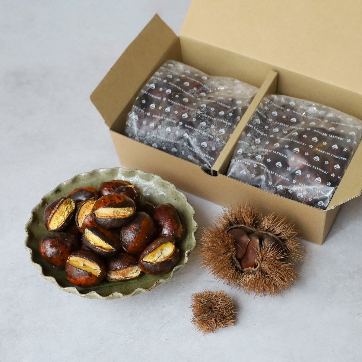 オーガニック冷凍やきぐり300g×2袋 | HISAYA CHESTNUTS STAND 比沙