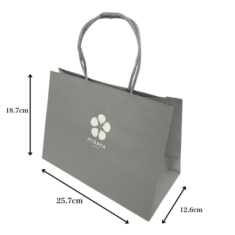 【限定品】 ORDER★ケース&【2006年】パンフレット&紙袋 HISAYA KYOTO のオリジナル紙手提げ袋 | HISAYA CHESTNUTS STA