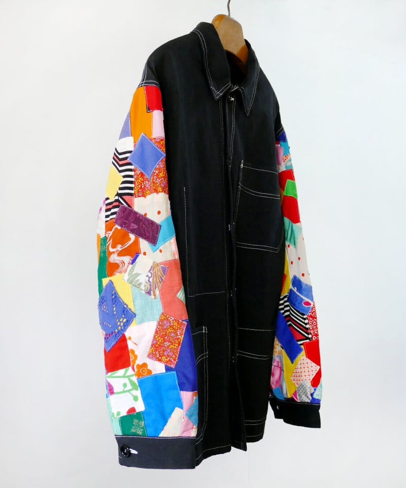 ヤキトリジャケット（ブラック×カラフル/JK-YB001） | kioku手芸館