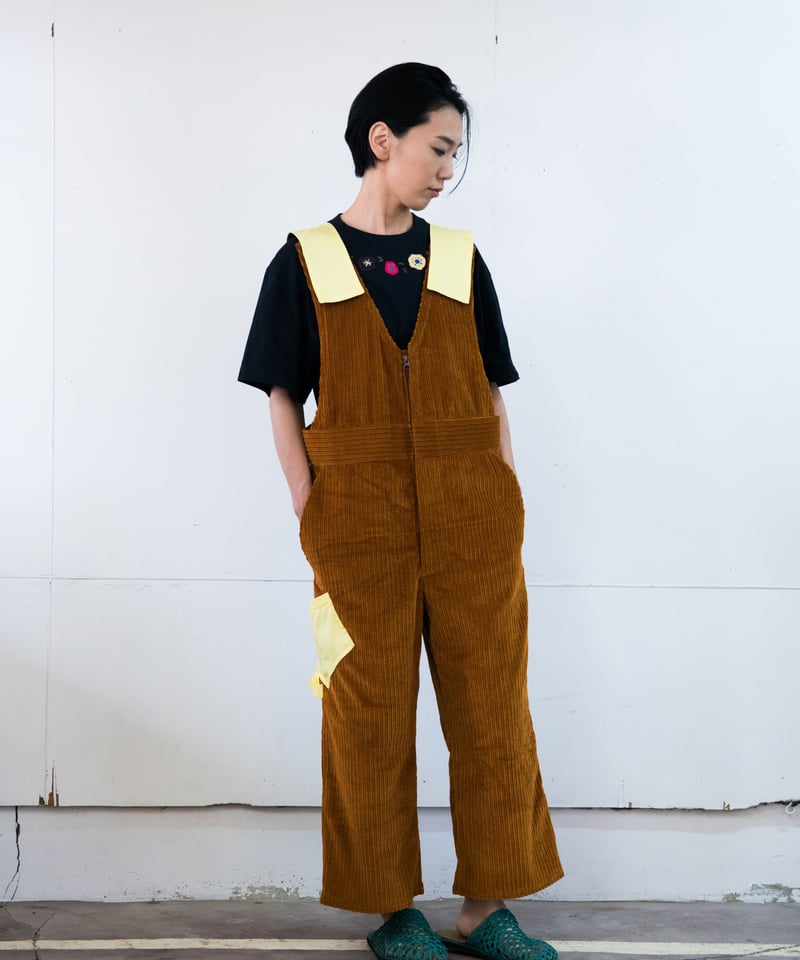 サロペット（オレンジ/P-S02） | kioku手芸館「たんす」