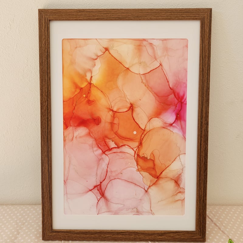 大理石製のバラの絵画 大理石製のバラの絵画