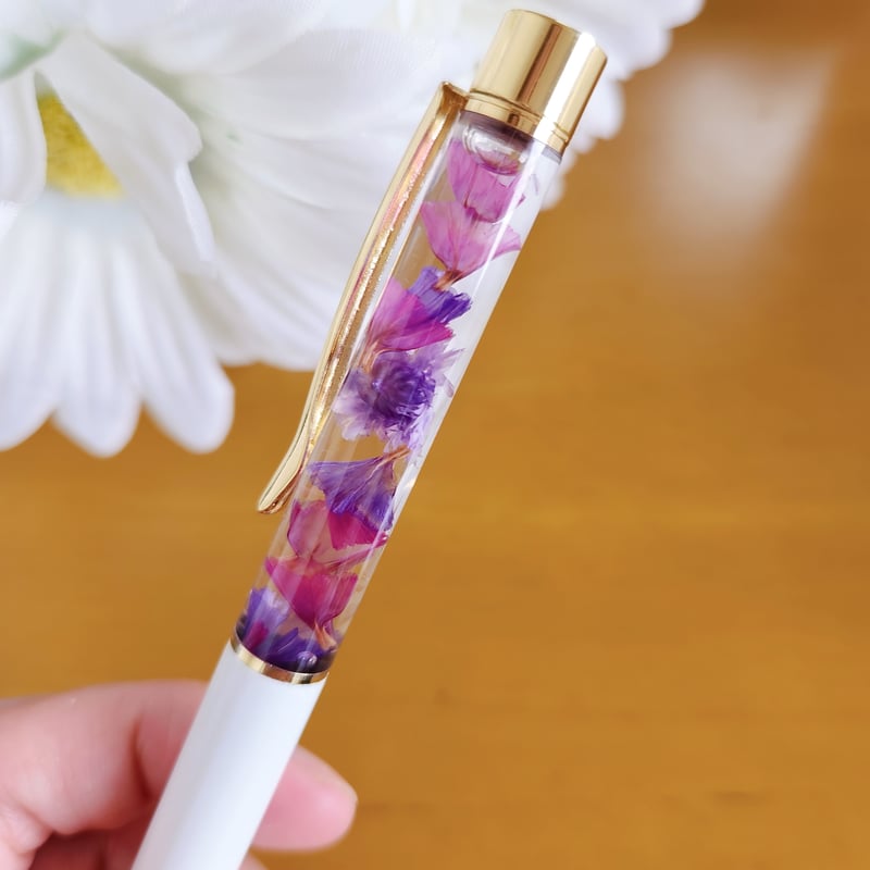 ハーバリウムペン♡ 最安値に挑戦！ハーバリウム ボールペン 太さ1.0mm 選べる 11