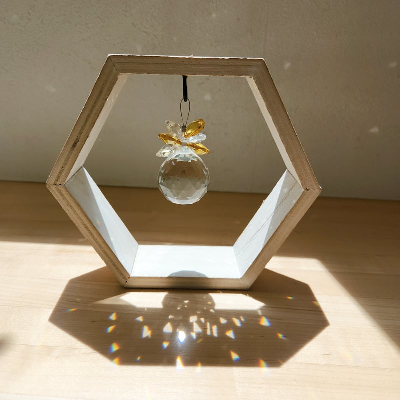 SWAROVSKI ✩.*˚バイオレット置き型サンキャッチャー SWAROVSKI ✩.*˚バイオレット置き型サンキャッチャー 天女の姿