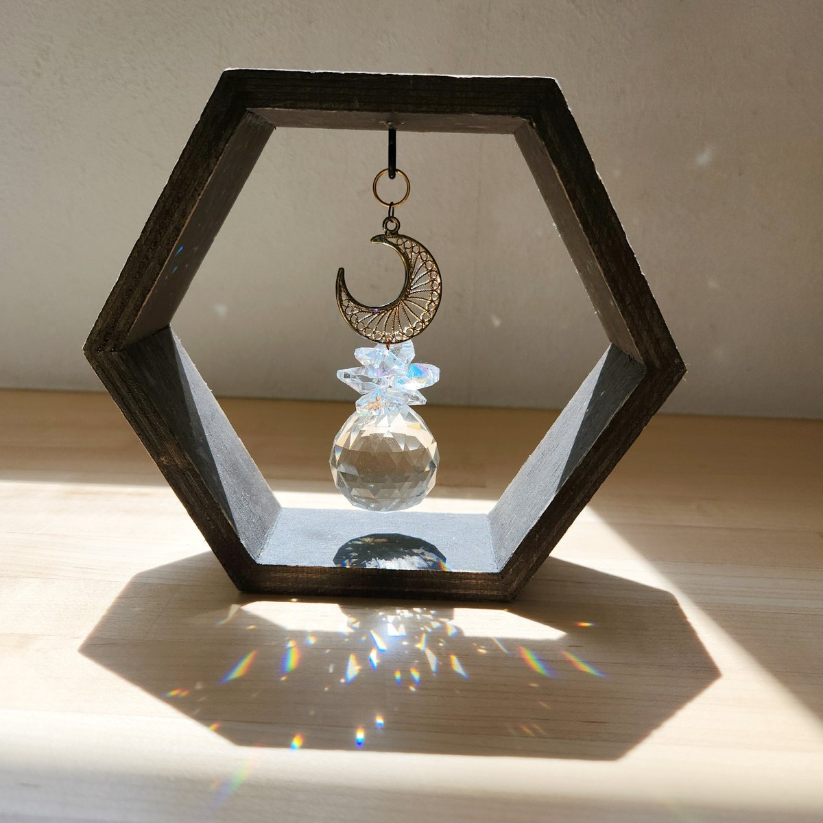 れいか☆様専用ページ✩.*˚ハートの置き型サンキャッチャー 置き型