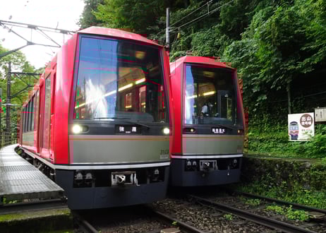 鉄道部品　箱根登山鉄道　方向板　さらばサンナナ ヘッドマーク　ラストラン 箱根登山鉄道 全線運転再開記念ヘッドマーク 掲出」の投稿写真
