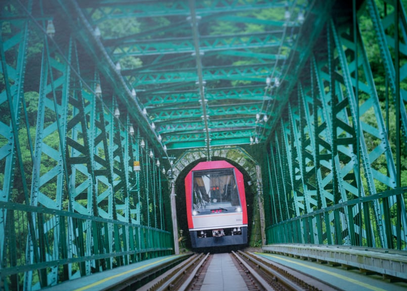 大橋史明氏 箱根登山電車アレグラ号10周年記念写真集『雨のひ、ハレ