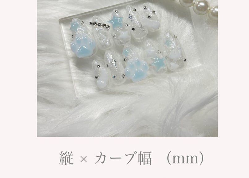 計測用ネイルチップ | tayu no nailtip shop