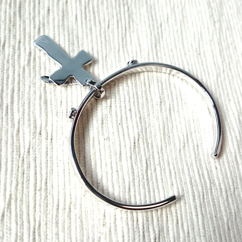 クロスチャームバングル | 工房/Kecchi