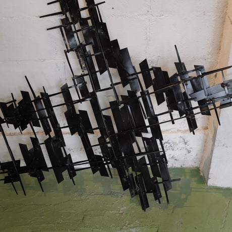 Curtis Jere wall sculpture