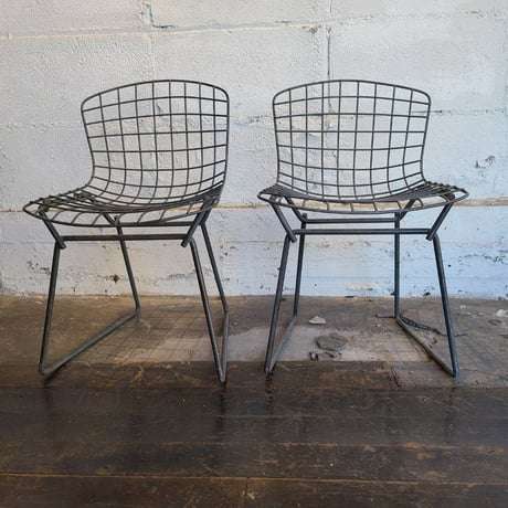 70s Knoll wire chair set kids