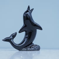 70s ceramic Dolphin black