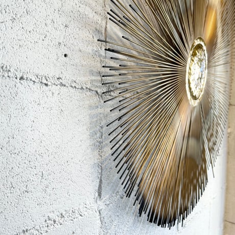 70s Casa Devall Brass wall Art