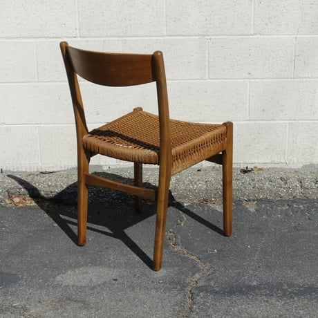 70s Papercord chair set