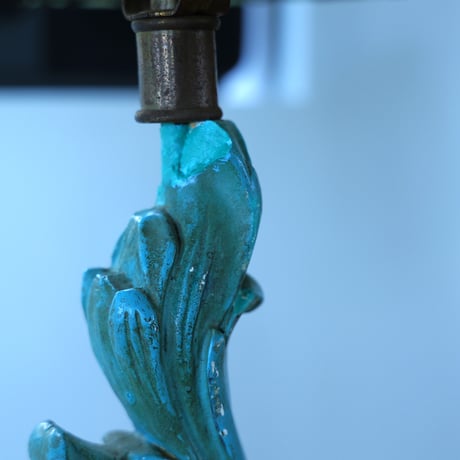 50s Fiber glass lamp