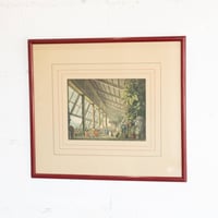 70s Red flame art