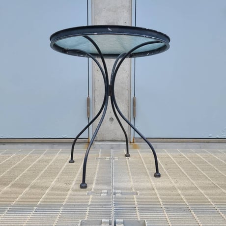 80s Glass table