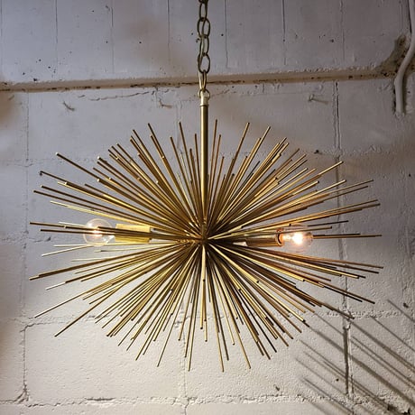 60s Sunburst Sputnik lamp