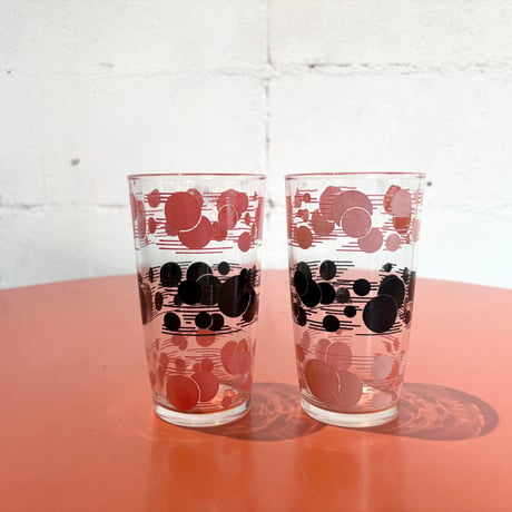 50s Planet glass set