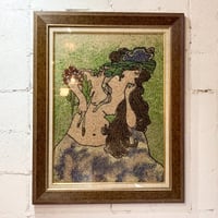 70s Acryl beads art