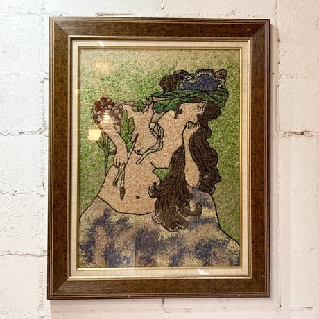 70s Acryl beads art