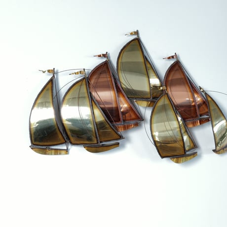 Wall sculpture Yacht