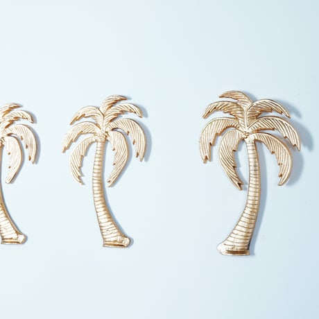 Golden palm trees