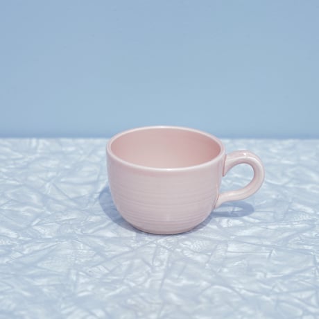 60s Wite pink mug