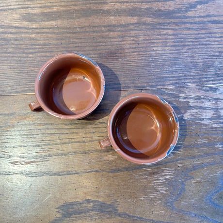 70s Enamel cup set