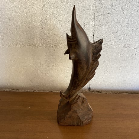 70s Wooden shark