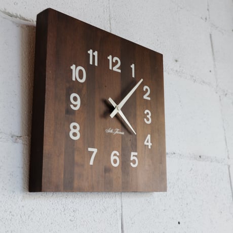 70s Seth Thomas Dark Brownclock