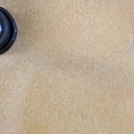 60s Eames   Ochre dark      arm shell chair