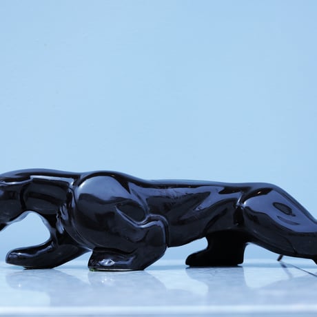 50s Black panther lamp 1
